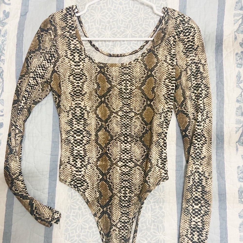 Bodysuit | Snakeskin | Small